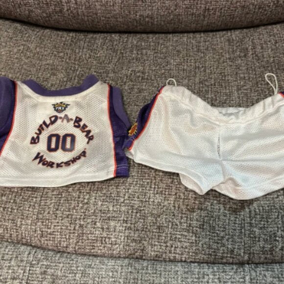 Build a Bear Workshop Phoenix Suns Jersey & Shorts Uniform - Picture 2 of 2